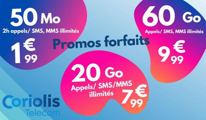 Forfaits téléphone portable Coriolis