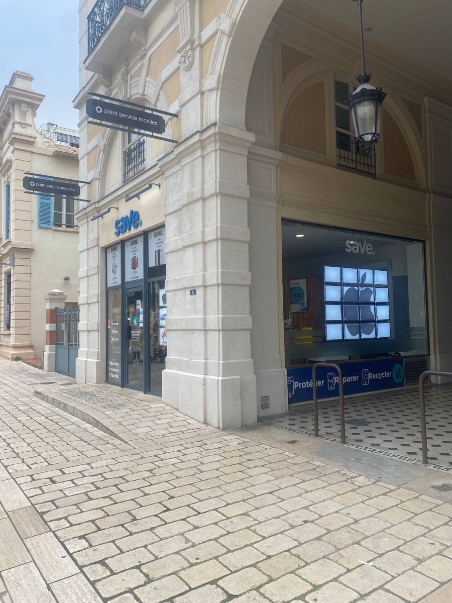 Magasin de réparation de téléphone tablette et ordinateur portable à Hyères les Palmiers Centre ville